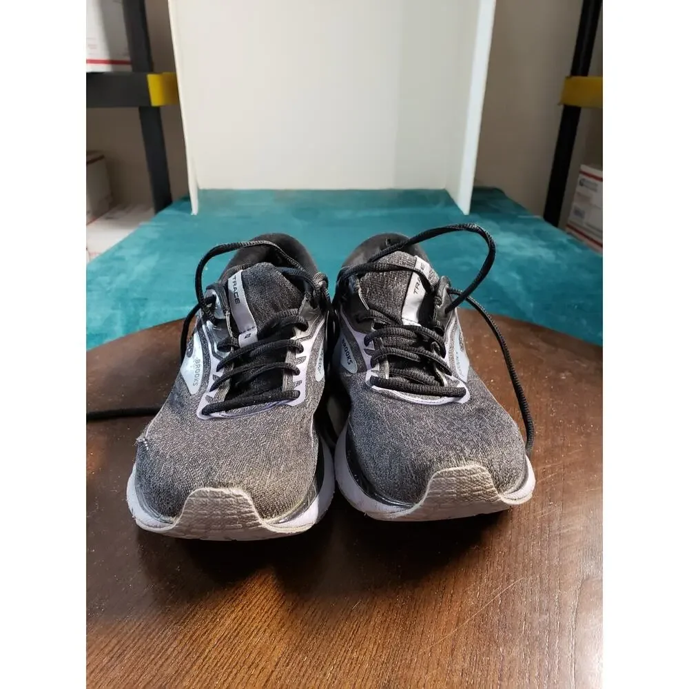 Brooks Trace 2 Shoes Size 9 Womens Black Running Gym Marathon 1203751B049